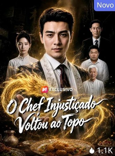 Capa da miniss&eacute;rie O Chef Injustiçado Volta ao Topo
