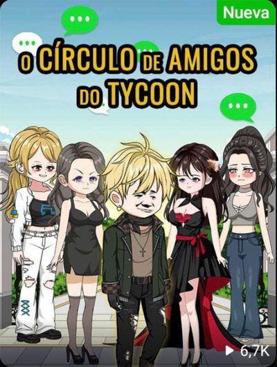 Capa da miniss&eacute;rie O Círculo de Amigos do Tycoon