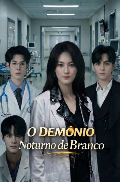 Capa da miniss&eacute;rie O Demônio Noturno de Branco