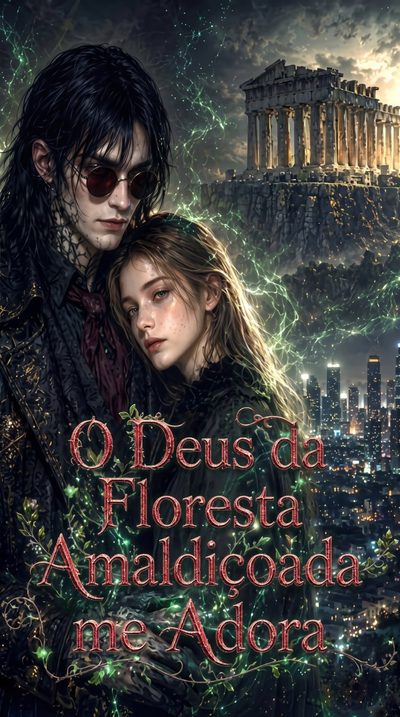 Capa da miniss&eacute;rie O Deus da Floresta Amaldiçoada Me Adora