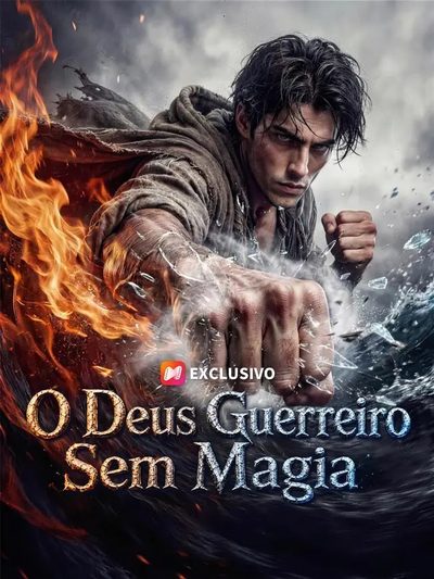 Capa da miniss&eacute;rie O Deus Guerreiro sem Magia