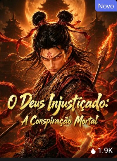 Capa da miniss&eacute;rie O Deus Injustiçado: a Conspiração Mortal