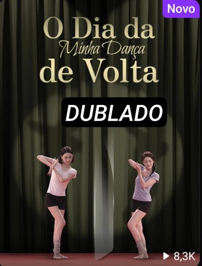Capa da miniss&eacute;rie O Dia da Minha Dança de Volta 🫰🏽