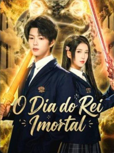 Capa da miniss&eacute;rie O Dia do Rei Imortal
