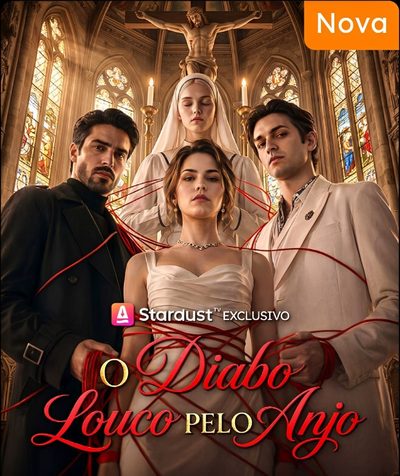 Capa da miniss&eacute;rie O Diabo Louco Pelo Anjo