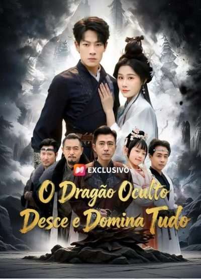 Capa da miniss&eacute;rie O Dragão Oculto Desce e Domina Tudo