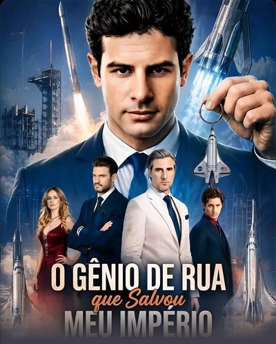 Capa da miniss&eacute;rie O Gênio de Rua que Salvou o Império dublado
