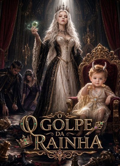 Capa da miniss&eacute;rie O Golpe da Rainha