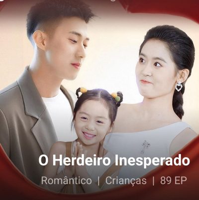 Capa da miniss&eacute;rie O Herdeiro Inesperado 🫴