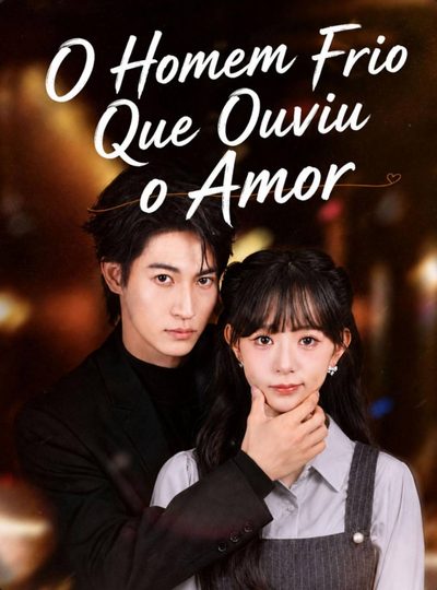 Capa da miniss&eacute;rie O Homem Frio que Ouviu o Amor