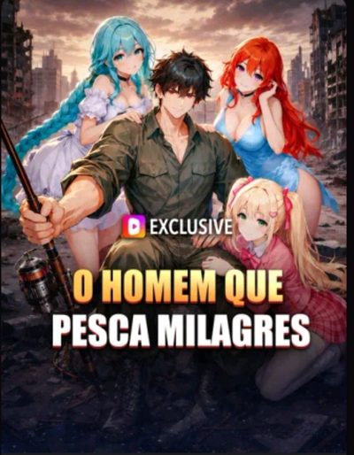 Capa da miniss&eacute;rie O Homem que Pesca Milagres