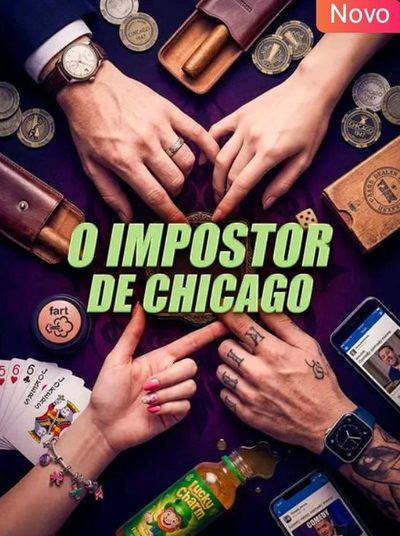Capa da miniss&eacute;rie O Impostor de Chicago