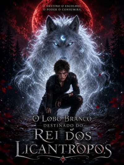 Capa da miniss&eacute;rie O Lobo Branco Destinado do Rei dos Licantropos