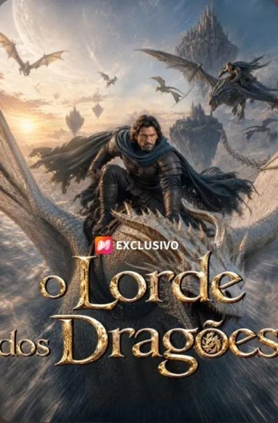 Capa da miniss&eacute;rie O Lorde dos Dragões