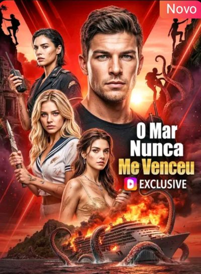 Capa da miniss&eacute;rie O Mar Nunca Me Venceu