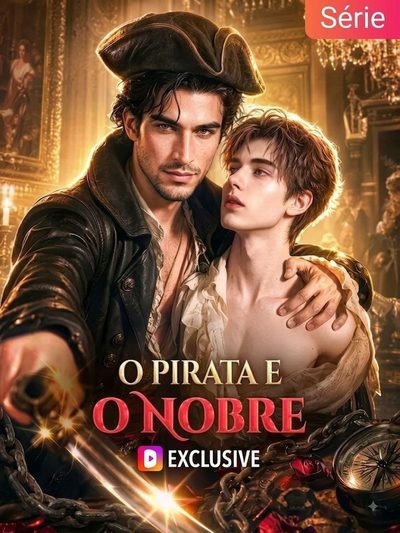 Capa da miniss&eacute;rie O Pirata e o Nobre