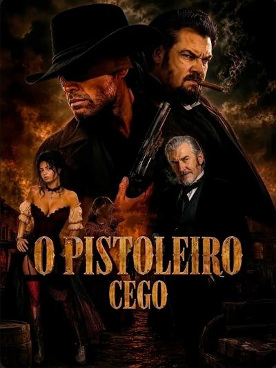 Capa da miniss&eacute;rie O Pistoleiro Cego