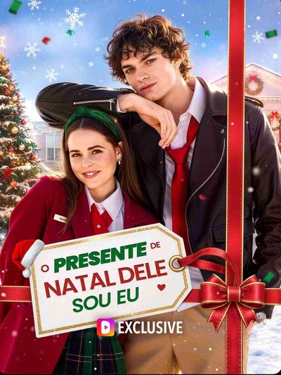 Capa da miniss&eacute;rie O Presente de Natal Dele Sou Eu