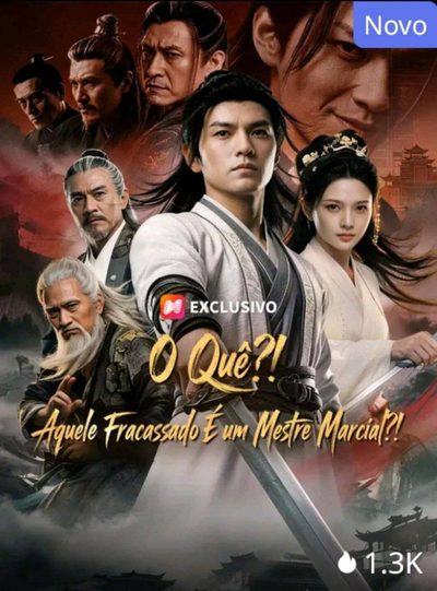 Capa da miniss&eacute;rie O Quê?! Aquele Fracassado É Um Mestre Marcial ?!