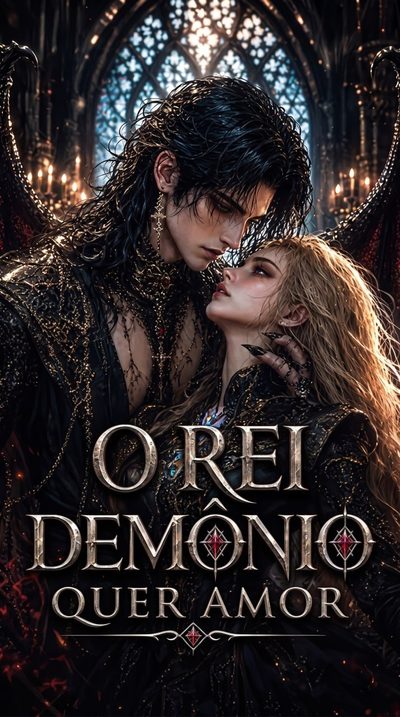 Capa da miniss&eacute;rie O Rei Demônio Quer Amor