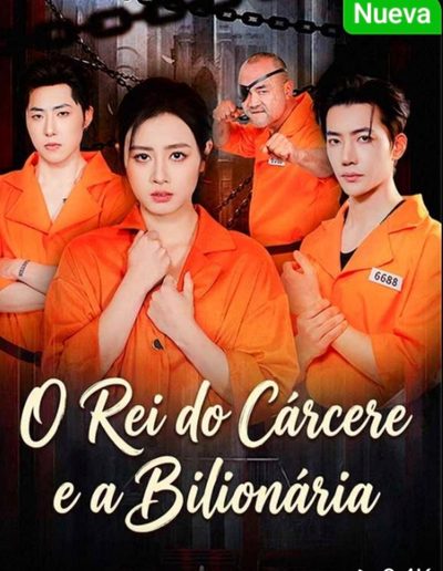 Capa da miniss&eacute;rie O Rei do Cárcere e a Bilionária