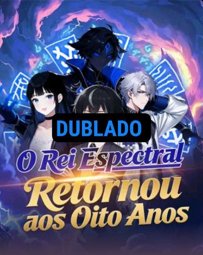 Capa da miniss&eacute;rie O Rei Espectral Retornou aos Oito Anos