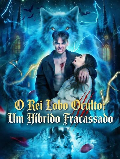 Capa da miniss&eacute;rie O Rei Lobo Oculto Um Híbrido Fracassado