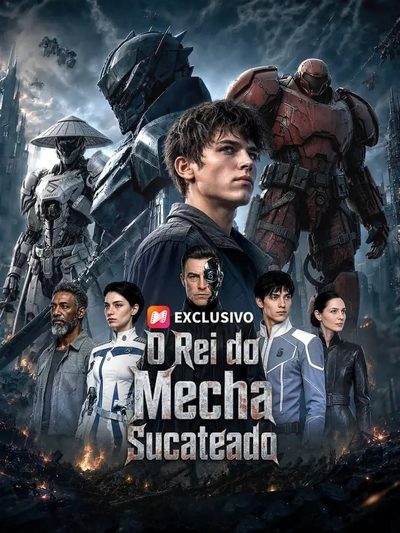 Capa da miniss&eacute;rie O Rei Mecha Sucateado