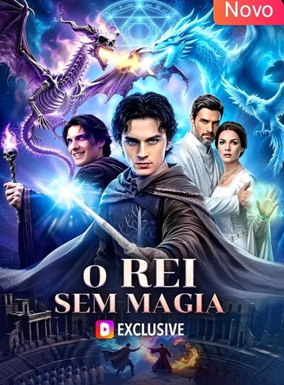Capa da miniss&eacute;rie O Rei sem Magia