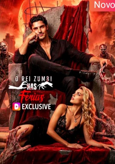 Capa da miniss&eacute;rie O Rei Zumbi nas Férias