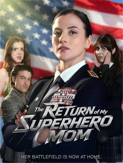 Capa da miniss&eacute;rie O Retorno da Minha Mãe Super-heroína