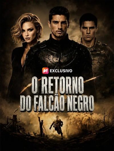 Capa da miniss&eacute;rie O Retorno do Falcão Negro