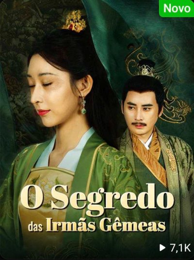 Capa da miniss&eacute;rie O Segredo das Irmãs Gêmeas