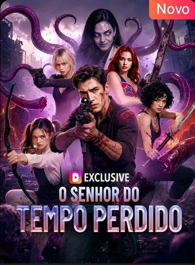 Capa da miniss&eacute;rie O Senhor do Tempo Perdido