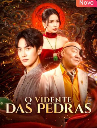 Capa da miniss&eacute;rie O Vidente das Pedras