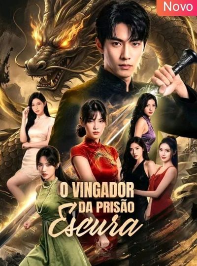 Capa da miniss&eacute;rie O Vingador da Prisão Escura