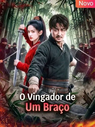 Capa da miniss&eacute;rie O Vingador de Um Braço
