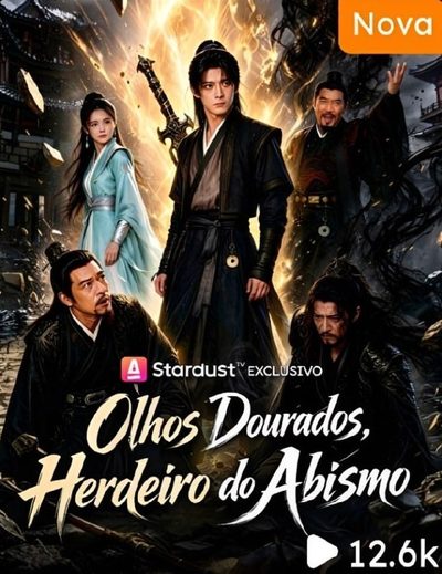 Capa da miniss&eacute;rie Olhos Dourados, Herdeiro do Abismo