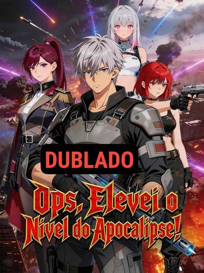 Capa da miniss&eacute;rie Ops! Elevei o Nível do Apocalipse!