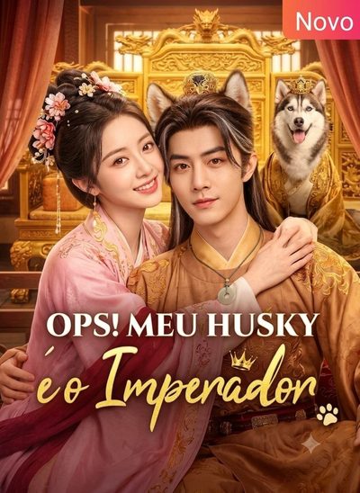 Capa da miniss&eacute;rie Ops! Meus Husky É o Imperador