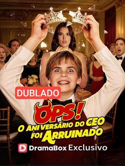 Capa da miniss&eacute;rie Ops! o Aniversário do Ceo Foi Arruinado