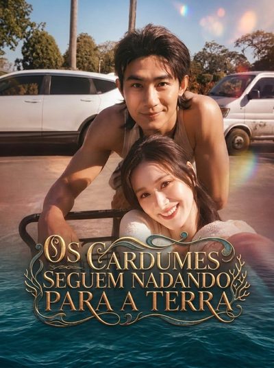 Capa da miniss&eacute;rie Os Cardumes Seguem Nadando para a Terra
