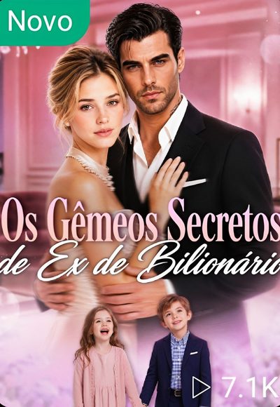 Capa da miniss&eacute;rie Os Gêmeos Secretos de Ex de Bilionário
