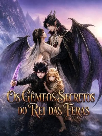 Capa da miniss&eacute;rie Os Gêmeos Secretos do Rei das Feras dublado