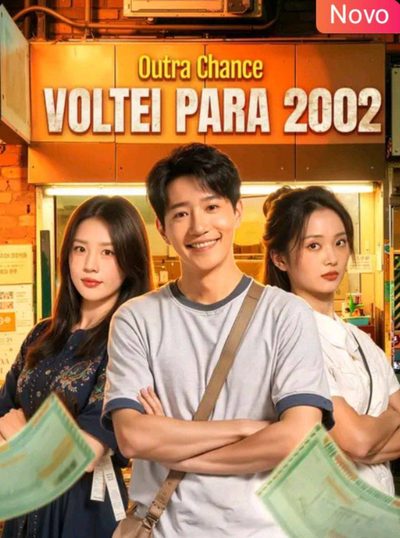 Capa da miniss&eacute;rie Outra Chance Voltei para 2002 Reencarnar? Nunca Imaginei