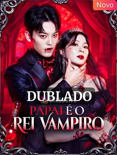 Capa da miniss&eacute;rie Papai É o Rei Vampiro (dublado) dublado