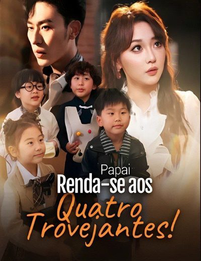 Capa da miniss&eacute;rie Papai Renda-se aos Quatro Trovejantes