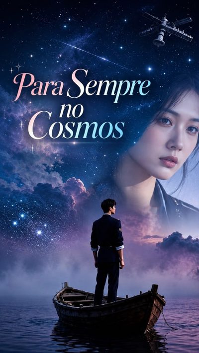 Capa da miniss&eacute;rie Para Sempre no Cosmos