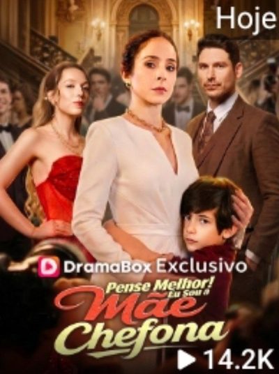 Capa da miniss&eacute;rie Pense Melhor! Eu Sou a Mãe Chefona