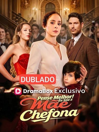 Capa da miniss&eacute;rie Pense Melhor Eu Sou a Mãe Chefona dublado